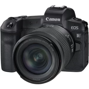 Canon - EOS R - Mirrorless Digital Camera with RF 24-105mm f/4-7.1 IS STM Lens - Black