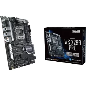 ASUS - WS X299 PRO Intel X299 - ATX Motherboards - LGA 2066 Socket R4 - PCI Express x4