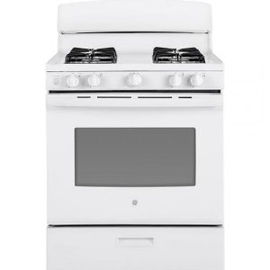 GE ADA 30" White Freestanding Gas Range