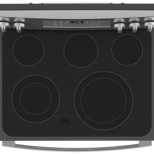 GE 30" Stainless Steel Freestanding Electric Convection Range With No Preheat Air Fry