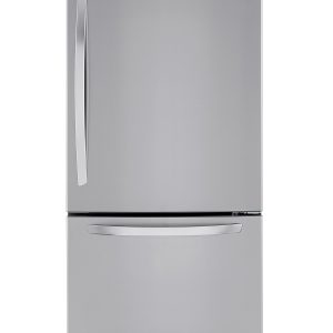 LG 26 Cu. Ft. PrintProof Stainless Steel Bottom Freezer Refrigerator - LRDCS2603S