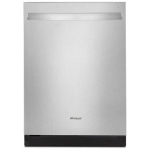 Whirlpool 24" Fingerprint Resistant Stainless Steel Dishwasher With 3rd Rack