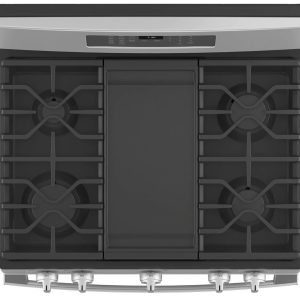 GE 30" Stainless Steel Freestanding Gas Convection Range With No Preheat Air Fry