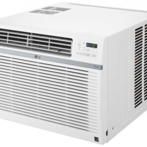 LG 24,500 BTU 10.3 EER 230/208 V White Smart Wi-Fi Window Air Conditioner