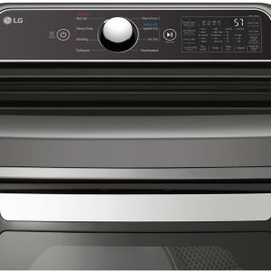 LG 7.3 Cu. Ft. Graphite Steel Gas Dryer With EasyLoad Door