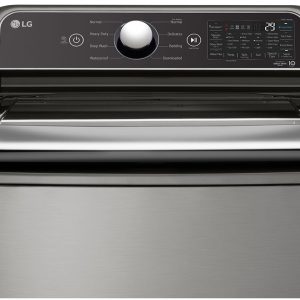 LG 5.5 Cu. Ft. Graphite Steel Top Load Washer With TurboWash 3D
