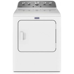 Maytag 7 Cu. Ft. White Gas Dryer With Extra Power