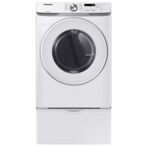 Samsung ADA 7.5 Cu. Ft. White Gas Dryer With Sensor Dry
