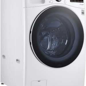 LG 4.5 Cu. Ft. White Smart Wi-Fi Enabled Front Load Washer With Built-In Intelligence & Steam Technology