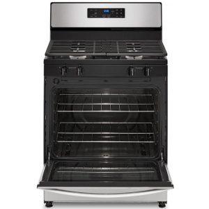 Whirlpool 5.1 Cu. Ft. Stainless Steel Freestanding Gas Range With Broiler Drawer