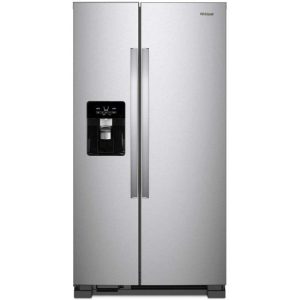 Whirlpool ADA 33" Fingerprint Resistant Stainless Steel Side-By-Side Refrigerator