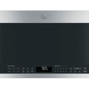 GE Profile 2.1 Cu. Ft. Stainless Steel Over-The-Range Sensor Microwave Oven