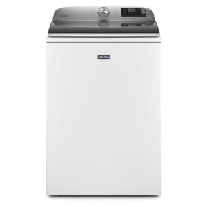 Maytag 5.2 Cu. Ft. White Smart Capable Top Load Washer With Extra Power Button