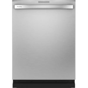 GE Profile 24" Fingerprint Resistant Stainless Steel Top Control Dishwasher With Sanitize Cycle & Dry Boost With Fan Assist