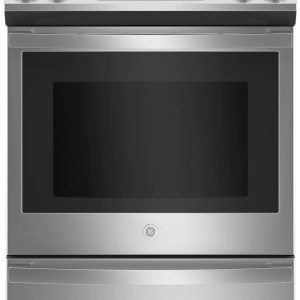 GE ADA 30" Stainless Steel Slide-In Electric Convection Range With No Preheat Air Fry - JS760SPSS