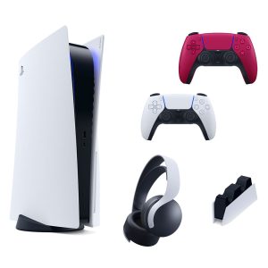 Sony Playstation 5 Console Bundle Extra Controller Charger And Headset