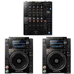 Pioneer DJ DJM-750MK2 DJ Mixer with CDJ-2000NXS2 Multi Players (2)