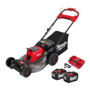 M18 FUEL Brushless Cordless 21 in. Walk Behind Dual Battery Self-Propelled Mower - 12.0Ah Battery & Rapid Charger