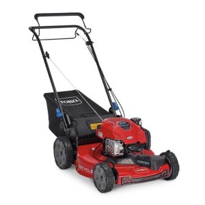 22 in. Recycler SmartStow Briggs & Stratton High Wheel FWD Gas Walk Behind Self Propelled Lawn Mower