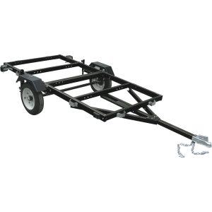 Ironton 4ft. x 8ft. Steel Folding Utility Trailer Kit — 1170-Lb. Load Capacity