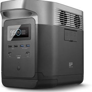 EF ECOFLOW Portable Power Station DELTA 1300, 1260Wh Solar Powered Generator with 6 x 1800W AC Outlets, Solar Generator