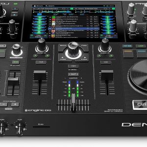 Denon DJ PRIME GO Standalone 2-Deck Rechargeable Smart DJ Console with 7″ Touchscreen