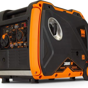 WEN 56380i Super Quiet 3800-Watt RV-Ready Portable Inverter Generator with Fuel Shut-Off and Electric Start