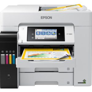 Epson EcoTank Pro ET-5880 All-in-One Cartridge-Free Supertank Printer with PCL Support