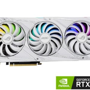 ASUS GeForce RTX 3080 Republic of Gamers Strix White Edition V2 OC LHR Graphics Card