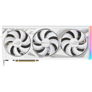 White ASUS GeForce RTX 4080 Republic of Gamers Strix OC