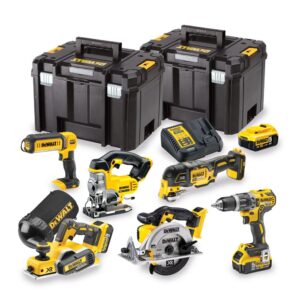 DEWALT DCK665P3T 18v XR 6 Piece Kit with 3x5ah Batteries