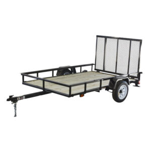 Carry-On 5ft. x 8ft. Wood Deck Trailer, 2000-Lb. GVWR, 1600-Lb. Load Capacity, 96in.L Deck, 60in.W Deck, Model# 5X8GW2K