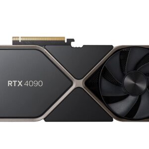 Founders Edition NVIDIA GeForce RTX 4090 24GB GDDR6X Graphics Card – Titanium and Black