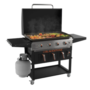 Blackstone 4-Burner 36" Propane Griddle with Air Fryer and Hood