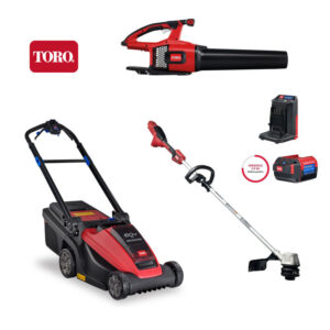 Toro Flex Force 60V Mower/ Blower/ Trimmer Home Bundle Kit